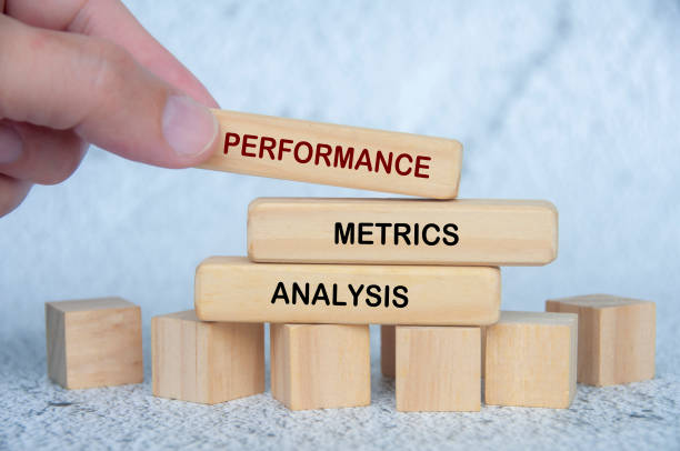 istock Performance Metrics Analysis text on wooden blocks. Strategic business concept 2205861887