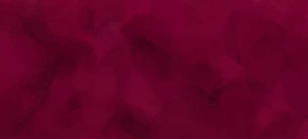 Deep burgundy red abstract background. Soft watercolor texture with blended brush strokes. Elegant and refined artistic design. Muted and warm tones. Background design.