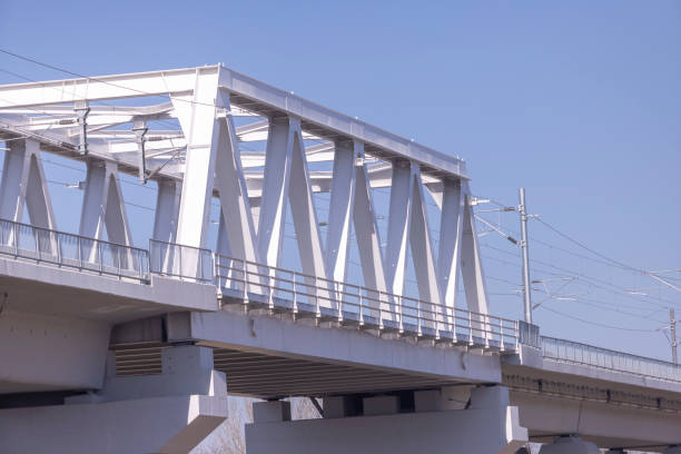 istock Close-up image of a model railroad bridge 2205870957
