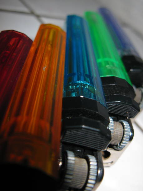 istock close up Colorful gas lighter 2205873243