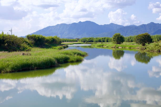 istock Reflection of Clouds on the Yeongsan River 2205873964