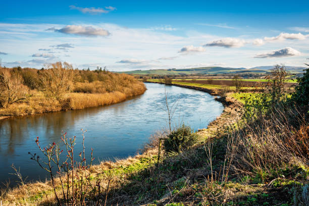 istock Below Coldstream the River Tweed and Cheviot beyond 2205875984