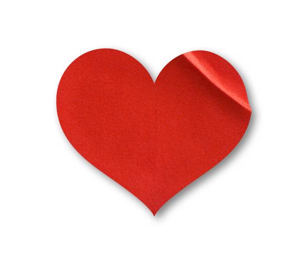 istock red heart glued sticker mockup isolated 2205876324