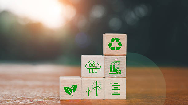 istock Green Energy and Sustainability Concept. sustainability, environmental conservation, modern eco-friendly technology. Carbon footprint, target sustainability 2205876408