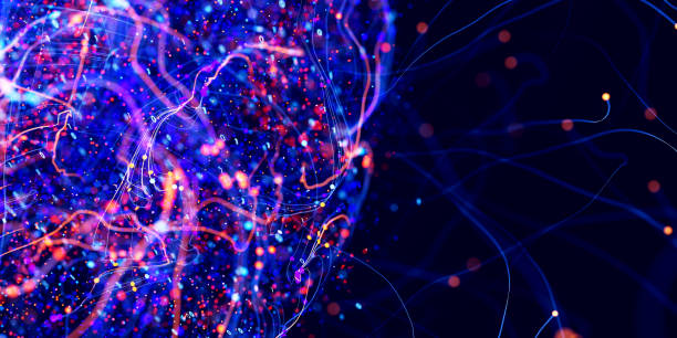 istock Neural network digital brain. Artificial intelligence concept. Futuristic cybernetic technology. Quantum AI structure. 3d render illustration 2205880273