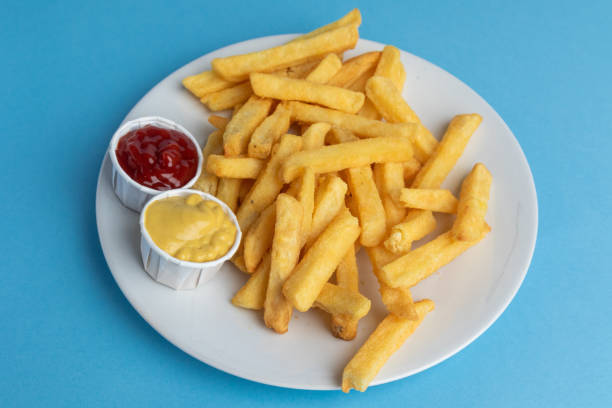 istock A Plate of Fries and Sauce 2205880532