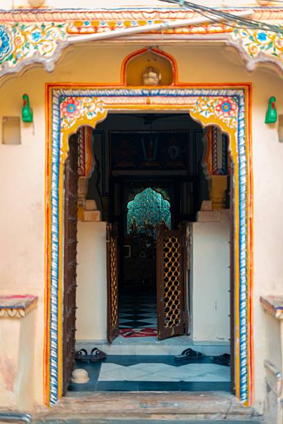 istock Colorful Indian Temple Entrance 2205882402