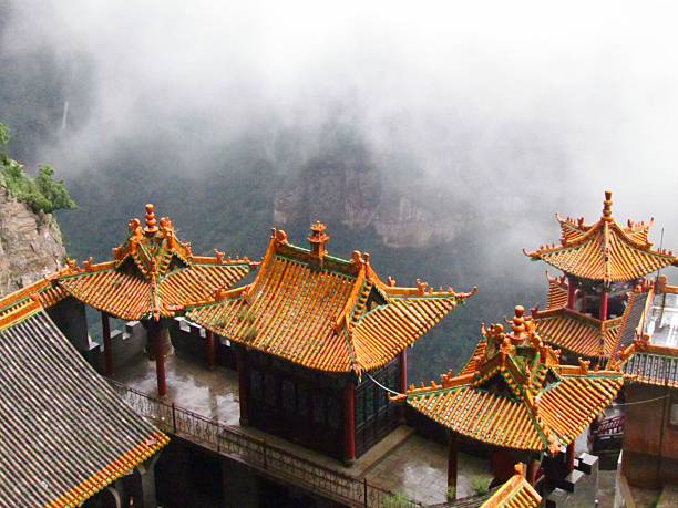 istock China. Pingyao temple. sacred areas.  Hanging Temple 2205889408