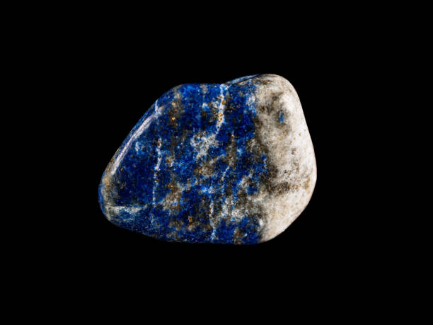 istock Lapis lazuli photos: Deep blue hues, golden flecks, polished beauty. Explore this ancient, prized mineral. 2205906778
