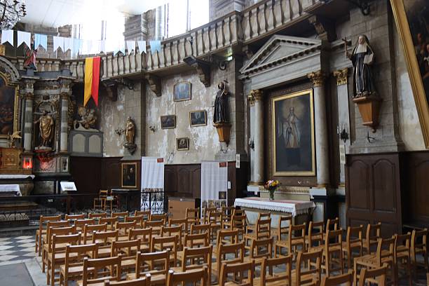 istock Salains Les Bains - Our Lady The Liberator chapel 2205918752