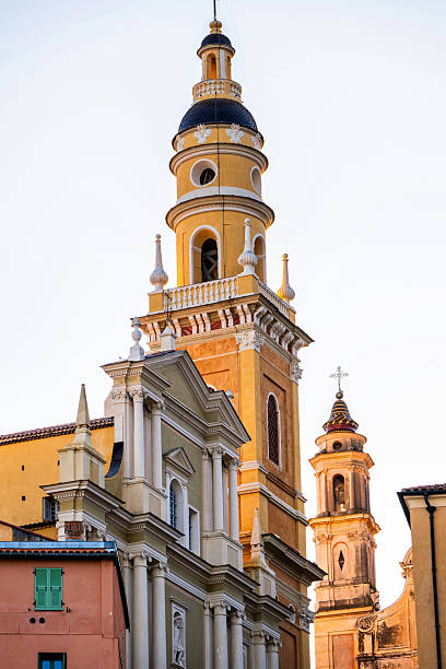 istock Basilique St Michel in Menton, France 2205925932