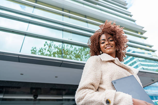 istock Successful business woman working in office 2205928530