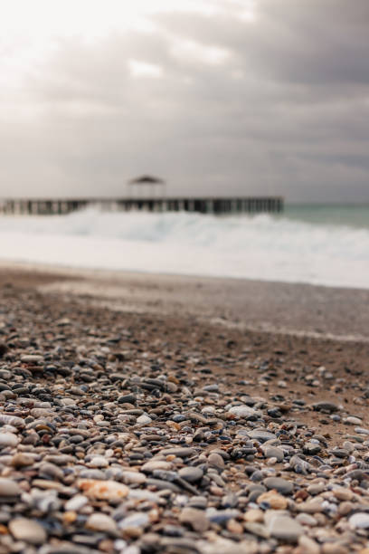 istock Rocky Beach in Turkey – Hard Surface Requires Water Shoes 2205942518