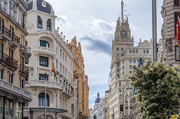istock Buildings on Gran Via in Madrid, Spain 2205942912