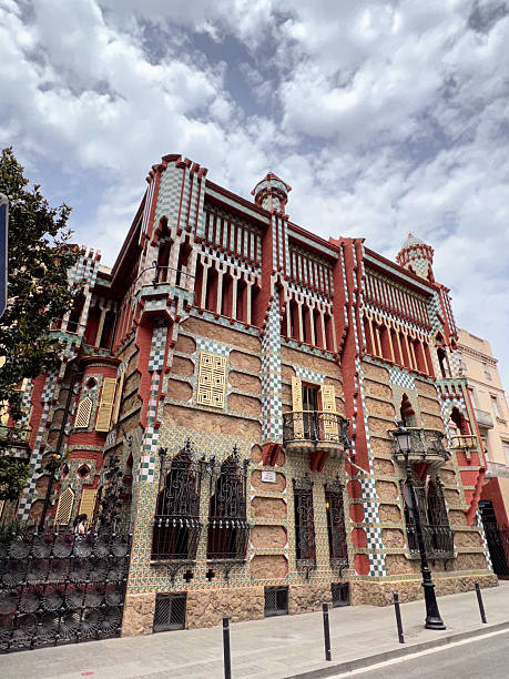 istock Casa Vicens Facade with Ornate Details 2205951873