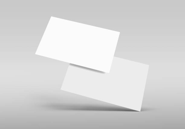 istock Business card mockup isolated on white background 2205952927