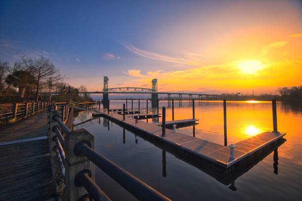 istock Cape Fear River Boat Dock 2205959250