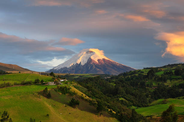 istock Impressive view of the Cotopaxi volcano. 2205974047