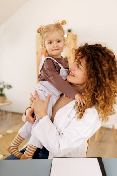 istock Building a trusting relationship with a little patient 2205977391
