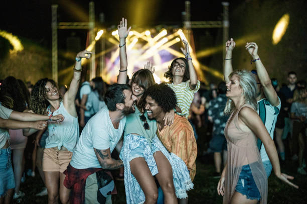 istock Fun on music festival! 2205982799