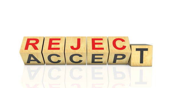 istock Flip letter cubes and changes the word 
