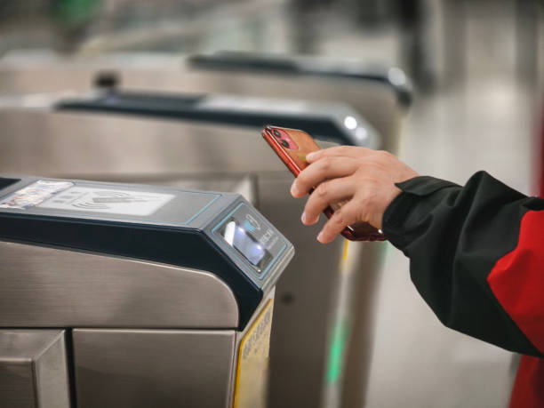 istock Use the QR code on your phone to ride the subway 2205987975