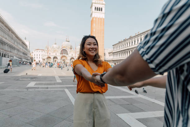 istock Couple in Love visiting Venice - Italy 2205994261