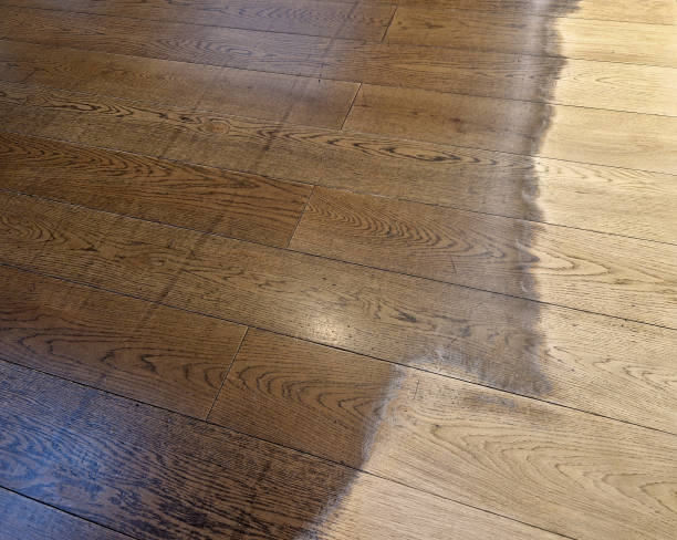 istock Hand sanding allows for greater level of control, particularly important in dealing with intricate patterns of parquet flooring.mosaic of beauty underfoot, tells tale of classic elegance and enduring 2205997450