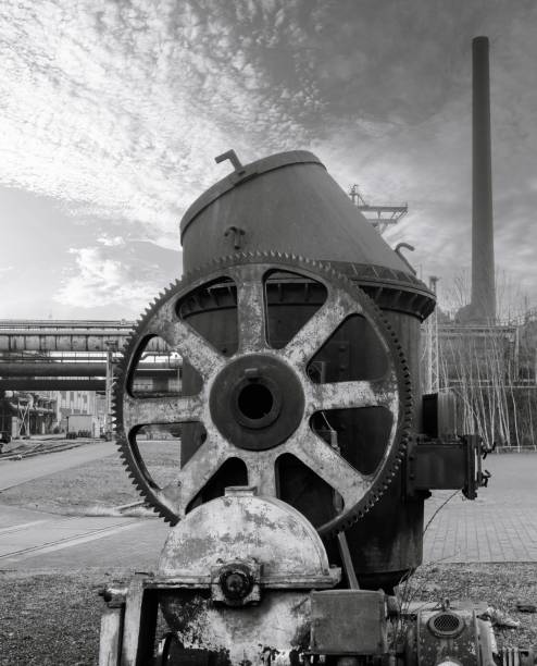 istock old rotating melting pot in a disused steel industry 2206000221