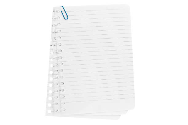 istock paper list on a white backgroud 2206005602