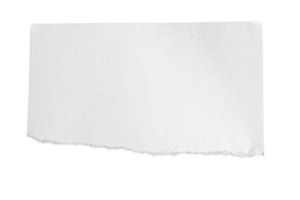 istock a torn piece of paper on a white backgroud 2206006007