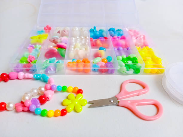 istock Colorful bead kit for creative jewelry making 2206018726