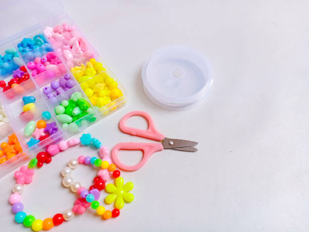 istock Colorful bead kit for creative jewelry making 2206018728