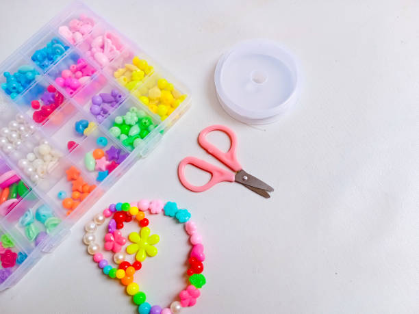 istock Colorful bead kit for creative jewelry making 2206018741
