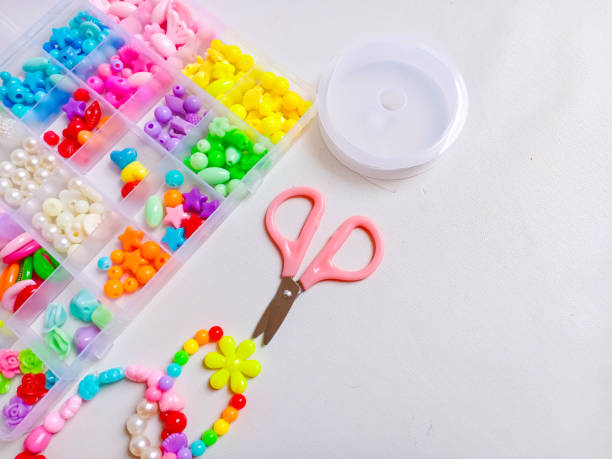 istock Colorful bead kit for creative jewelry making 2206018797