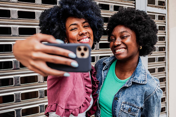 istock Young friends women taking a selfie 2206029420