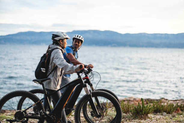 istock Cyclists Enjoying Coastal Ride 2206031362