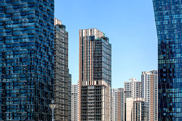 skyscrapers in the city