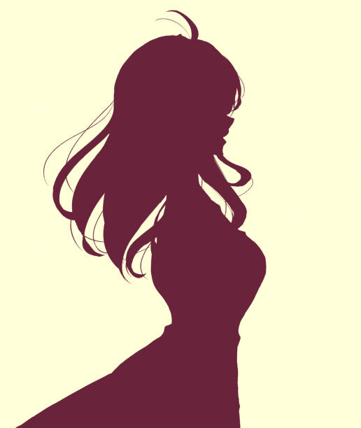 istock Silhouette of a beautiful woman 2206051264