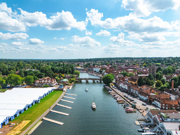 istock Henley Bridge in Henley-on-Thames, UK 2206051998