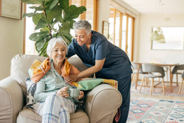 istock Compassion in Care: A Nurse Ensures Senior Comfort 2206056239