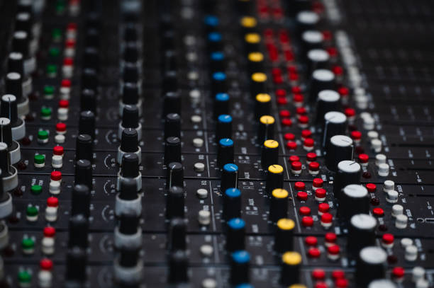 Sound Mixer - Soundboard Close-Up