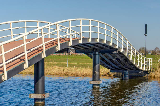 istock Bridge across a Dutch canal 2206062520