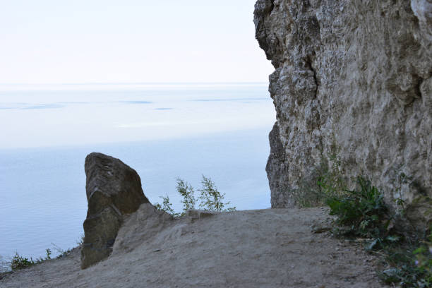 Cliffside View of the Sea