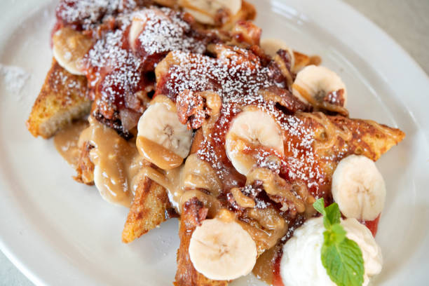 istock Banana French Toast Angled 2206076139