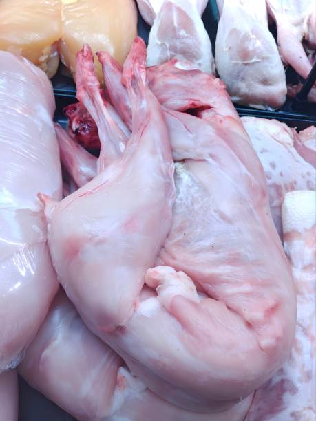 istock Rabbit meat in the supermarket 2206079359