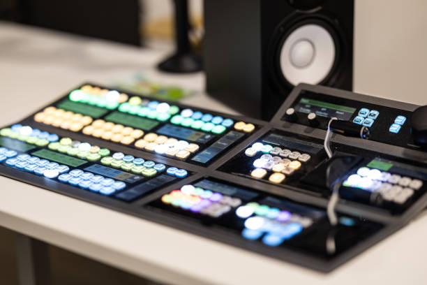Professional mixer for television stations