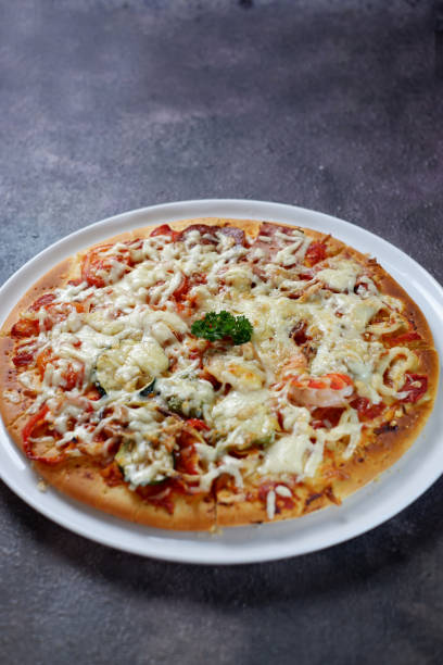 istock Delicious fresh baked pizza picture 2 2206115956