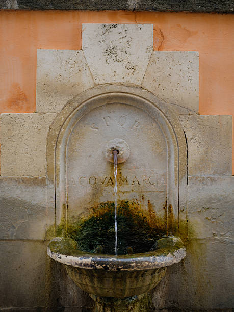 Baroque fountain  in Rome