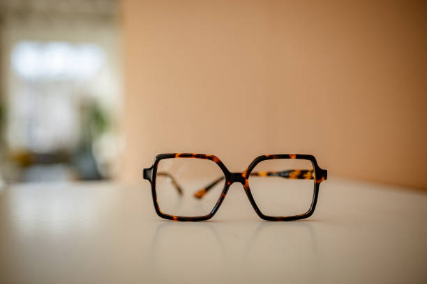 istock Stylish eyewear displayed on a clean surface highlighting modern fashion for everyday use 2206123242